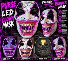Bray Wyatt "The Fiend" Tribute Cosplay Light Up Battery Operated Mask