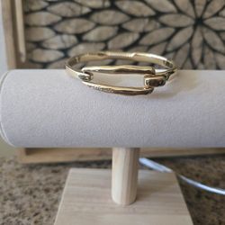 Bangle Bracelet With Buckle 
