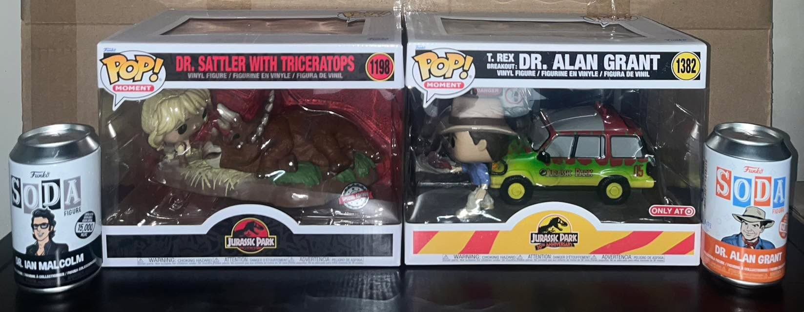 Funko JURASSIC PARK (BUNDLE) x4