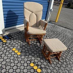 Gliding Chair & Ottoman 