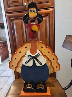 Thanksgiving wood turkey