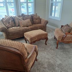 4 Piece Sofa Set 