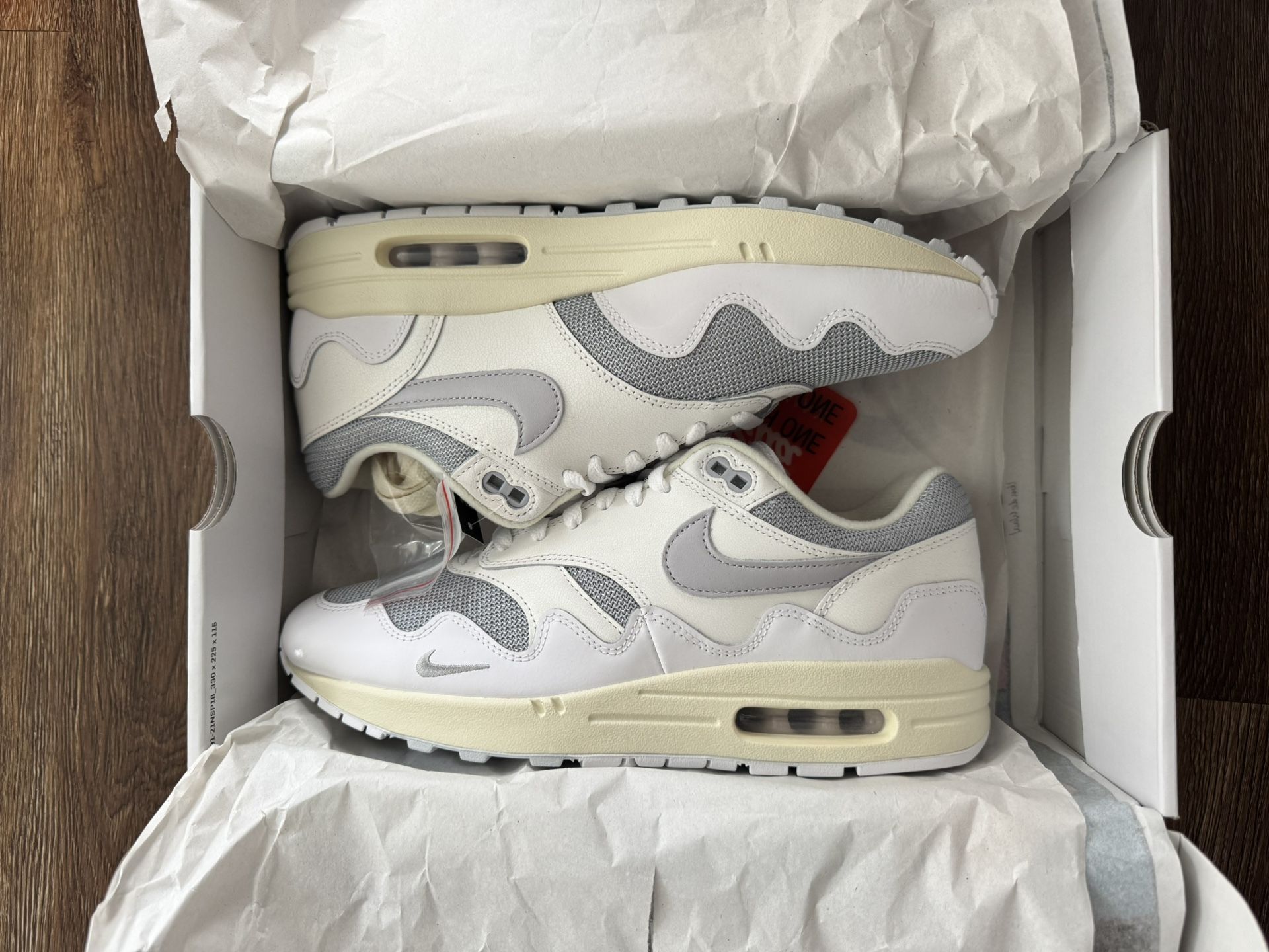 Patta Nike Air Max 1, Size 9.5