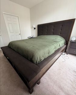 Cal-King bed frame only