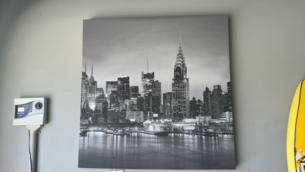 New York City Skyline Canvas Wall Art