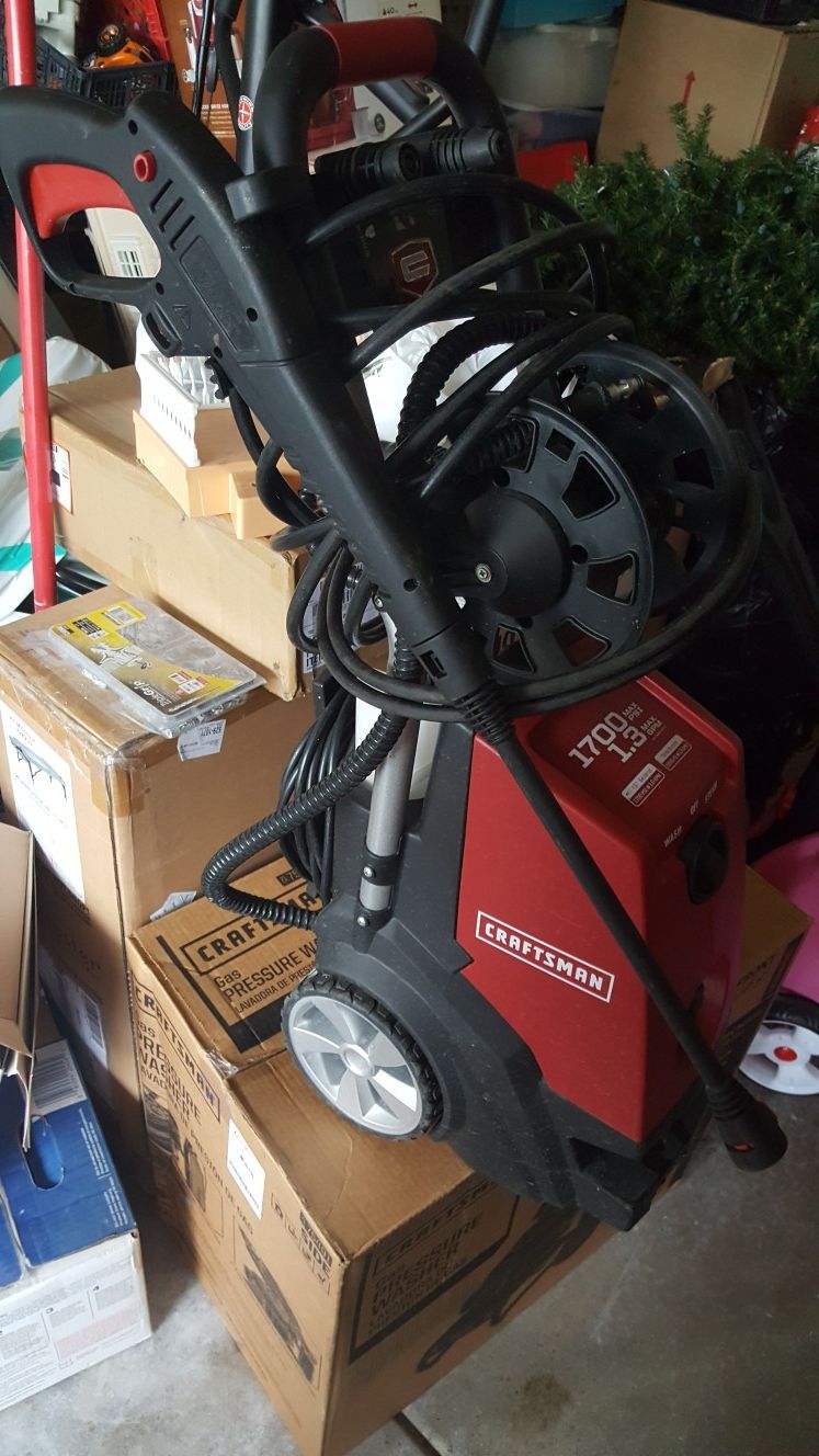 1700 Psi Craftsman Electric Pressure Washer Steam Cleaner, 42 OFF