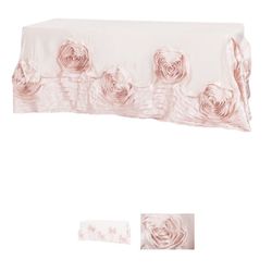 Blush/ Rose Gold Table Linens
