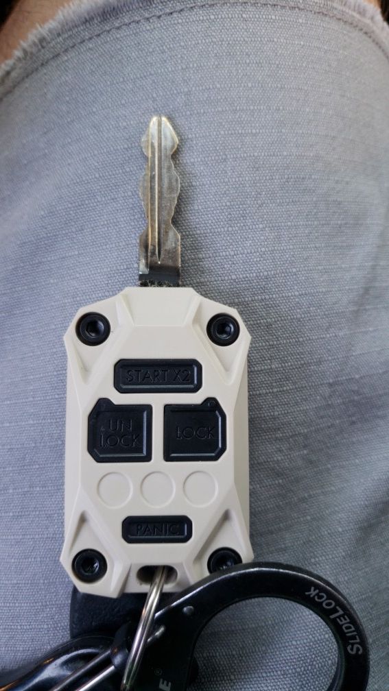 Jeep wrangler key case