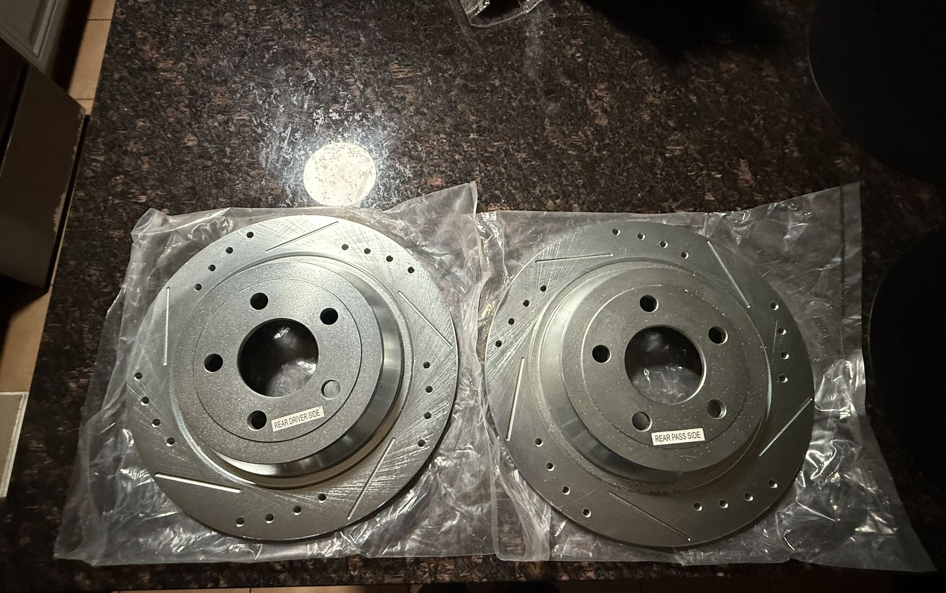 2 5Lug Brake Discs / Rotors for 2017 Mustang