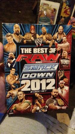 Best of Raw and Smack Down 2012 dvd set!!
