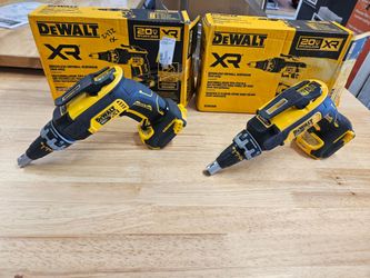 Dewalt XR Drywall Screwguns 20v