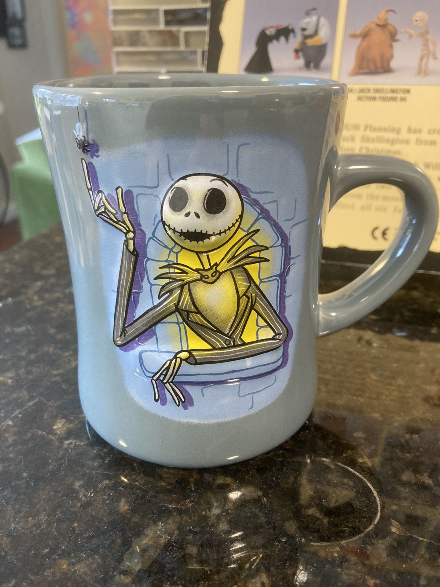 Nightmare Before Christmas Action Figure And Mug