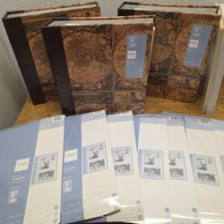 Three New World Travels Photo Albums With Seven Packets Of Refills, Brand New!