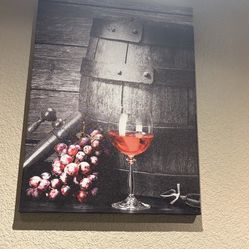 New Kitchen Wine Wall Art Decor 🍷