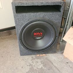 Subwoofer in a box