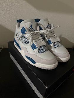 Retro 4 Military Blue (Size 10)