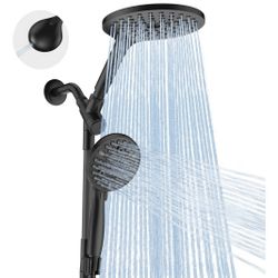 Shower Head System - Black Matte