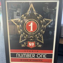 Shepard Fairy Studio 1 Print Signed