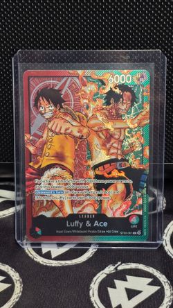 Luffy & Ace : One Piece English ST30-001 Luffy & Ace [L]