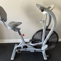 ST Fitness Air Force DualAction Airdyne Upright Bike Stationary Fan Bicycle Exercise Crossfit HIIT