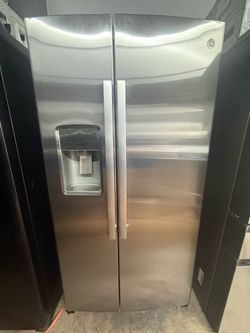 Like New GE Profile Counter Depth Side By Side Refrigerator