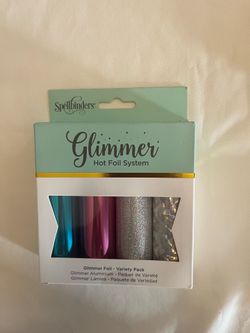 Spellbinder Glimmer Hot Foil Roll Metallic and Holographic Variety Pack.
