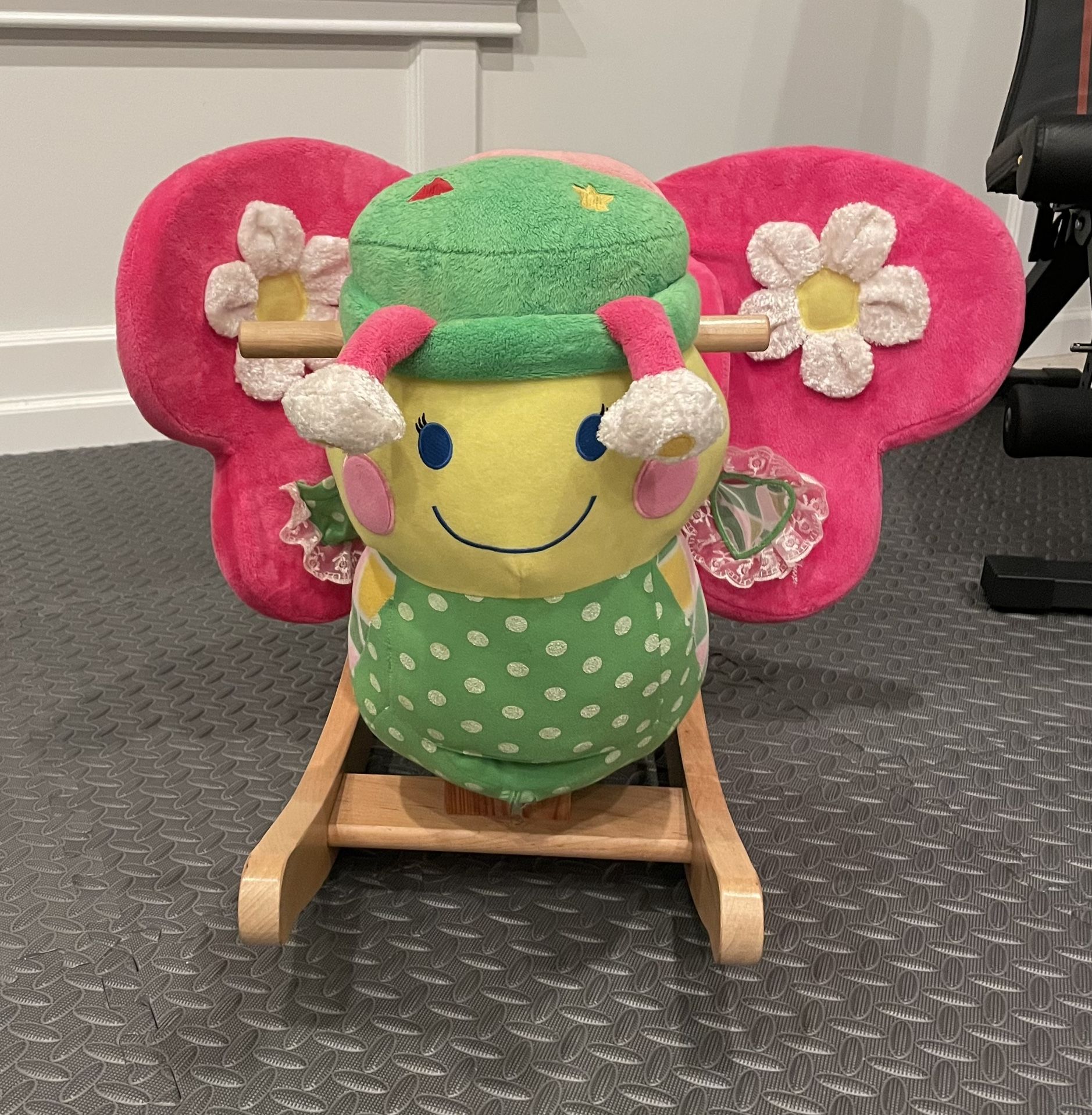 Rockabye Butterfly Rocker