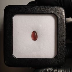red tourmaline in display 