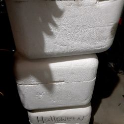 Styrofoam Ice Chest