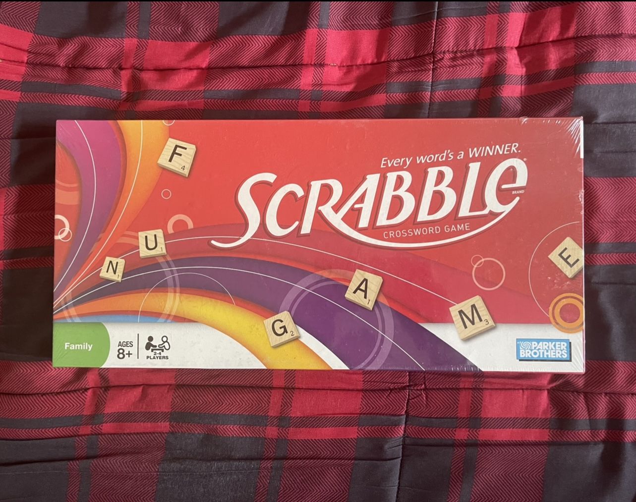 Parker Brothers Scrabble Word Game 2008 Edition