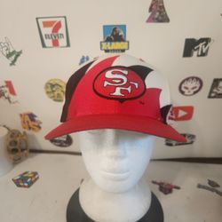 San Francisco 49ers double sharktooth hat