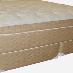 King Size Pillow Top Mattress $475, Queen $365, Full $315, Twin $265