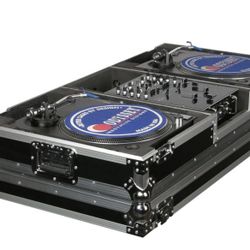 Odessey Flight Zone Battle Mode Turntable Coffin With Wheels Case 