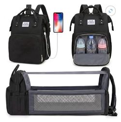 Brand NEW! Diaper Bag Backpack with Changing Station