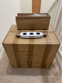 Case of 20 High Quality Flight Trays