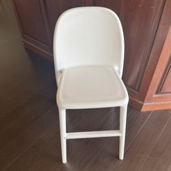 Modern White Accent Chair