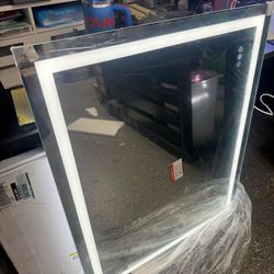 32x40 Frameless LED Mirror