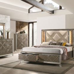 4-PCS Queen Size Bedroom Set In Offer 🔥🔥🔥 