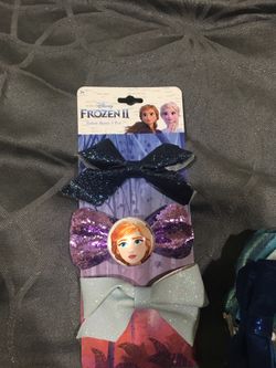 Frozen hair accessories new with tags