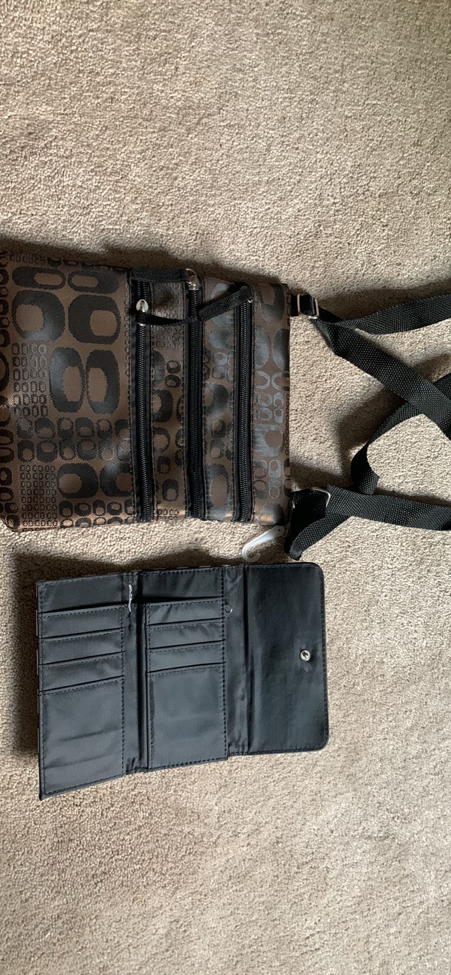 2 Brand New Purse & Wallet