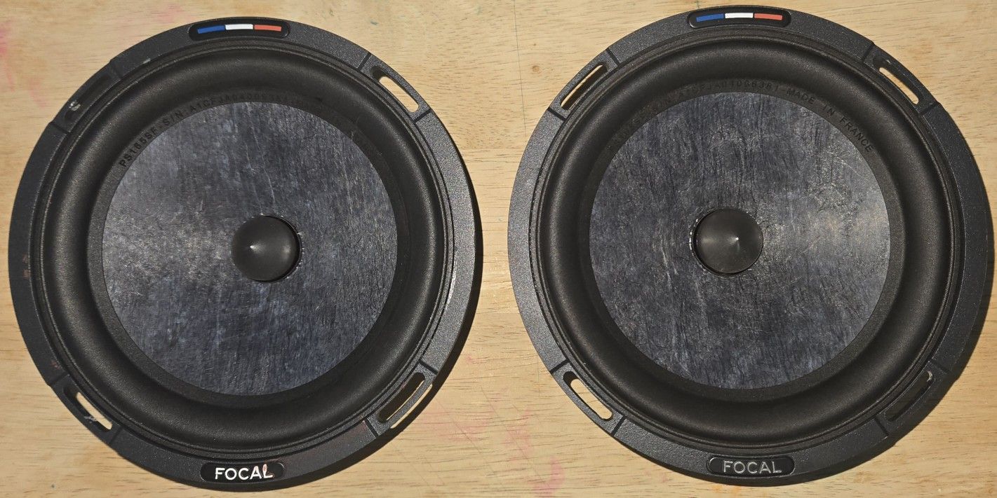 Focal Slatefiber PS 165 SF 6.6" Car Speakers