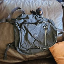 Kipling Black Backpack 