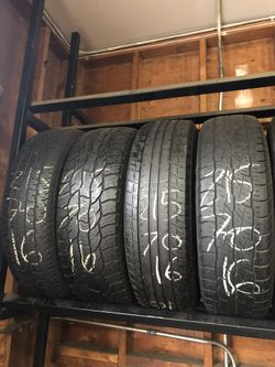 215-70-16 used tires 215/70/16 llantas usadas