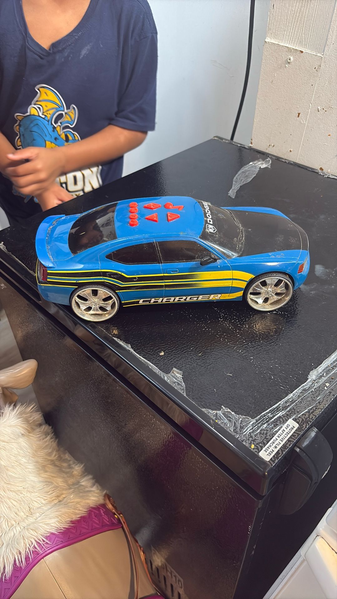 Toy State Road Rippers Dodge Charger toy car.