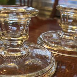 Vintage 80’s Candlestick Holders 