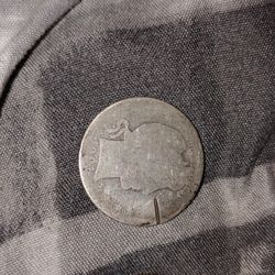 1901 Barber Quarter Silver With Error