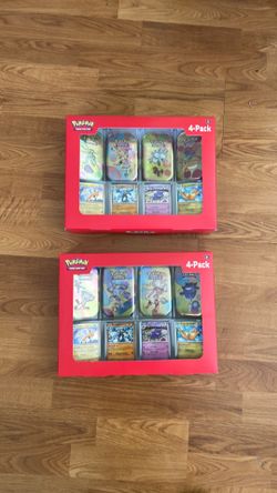 Two Pokémon 151 mini tins 4-pack