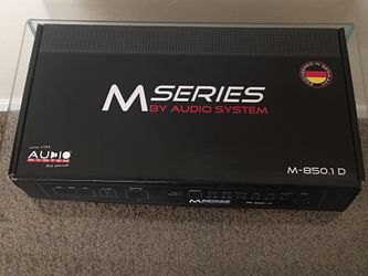 Audio System M 850.1.D Digital Power amplifier amp