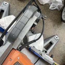 Compressor and Chop Saw