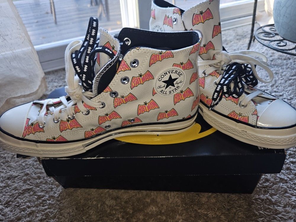 DC Batman Converse High Tops